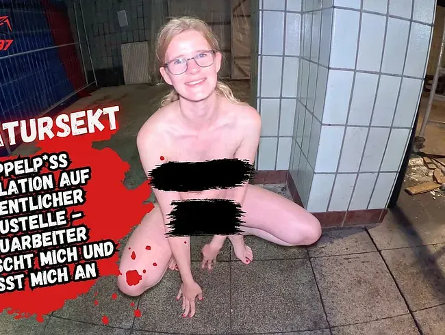 Doppelpiss Eskalation Mit Ficker auf der Baustelle