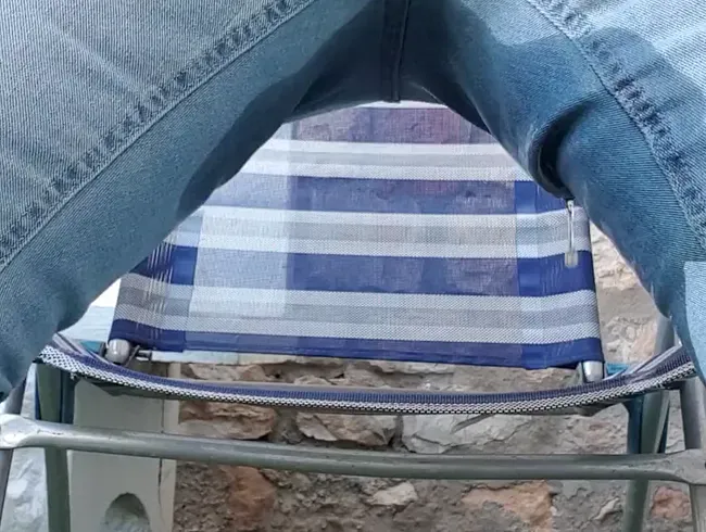 Die Jeans wurde nass ,oh weia