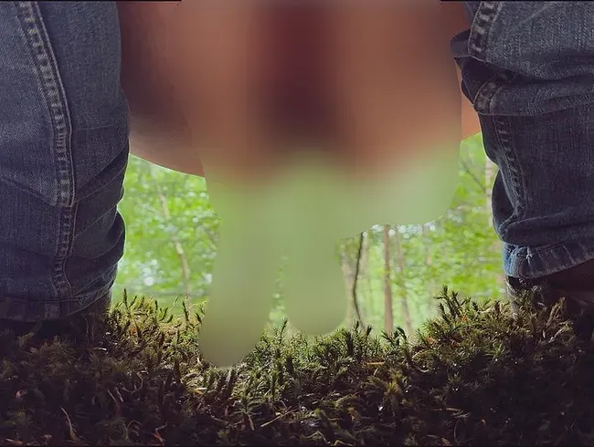 Natursekt im Wald!! Mein erster OUTDOOR-PISS!
