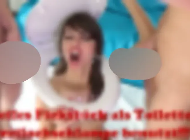 Geiles Fickstück als Toiletten-Dreilochschlampe benutzt!!!!
