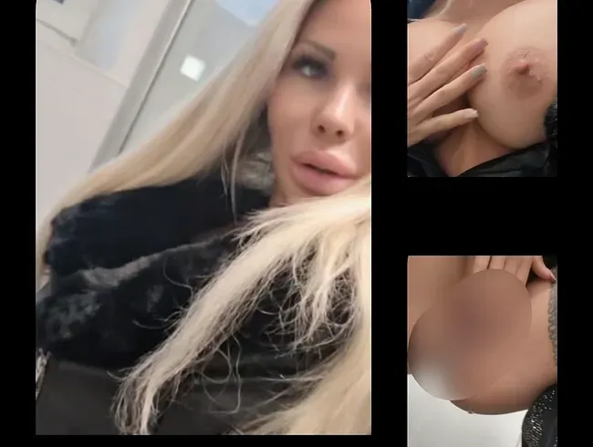 Pelz-Lederjacken Piss in Stiefeln