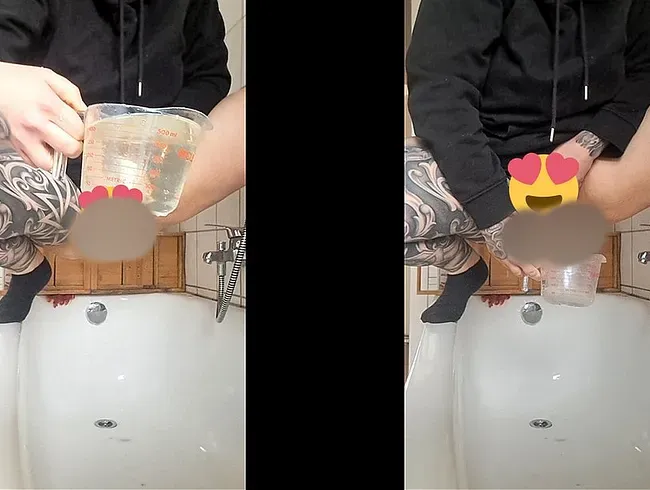 Pisse frisch gezapft!