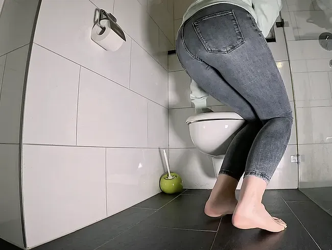 Übertriebene dringend Pissen….