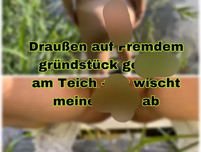 Draußen beim Pinkeln bei Fremden gefilmt