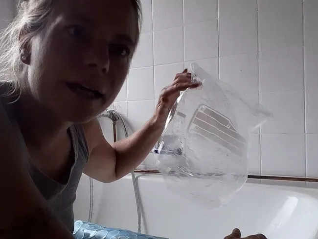 Pissen in ein Gefrierbeutel, habe ich Erfolg?