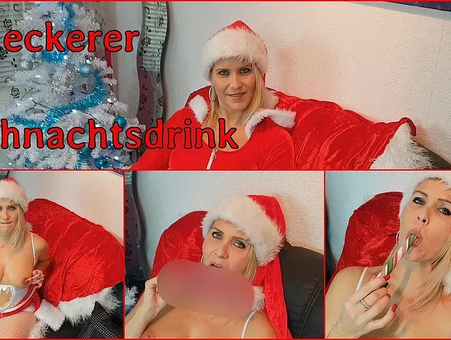 Natursekt an Weihnachten