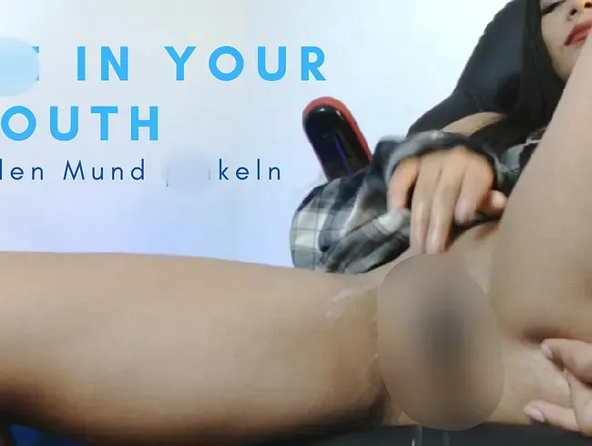 Meine Säfte in deinem Mund ZUM ERSTEN MAL