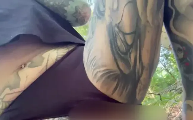 Kleine Dusche für den Waldboden...