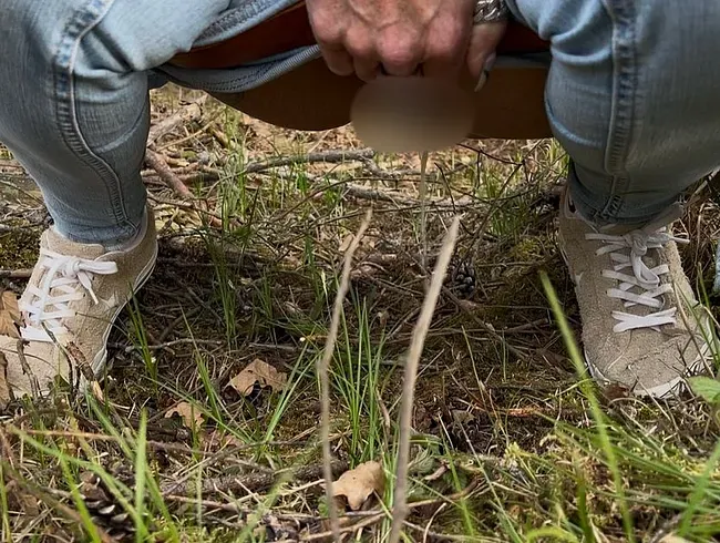 PISSEN im WALD …….
