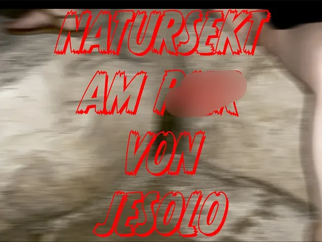 Natursekt am Strand von Jesolo