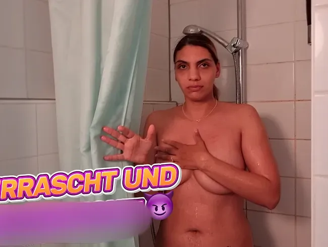 Überrascht und durchgefickt!