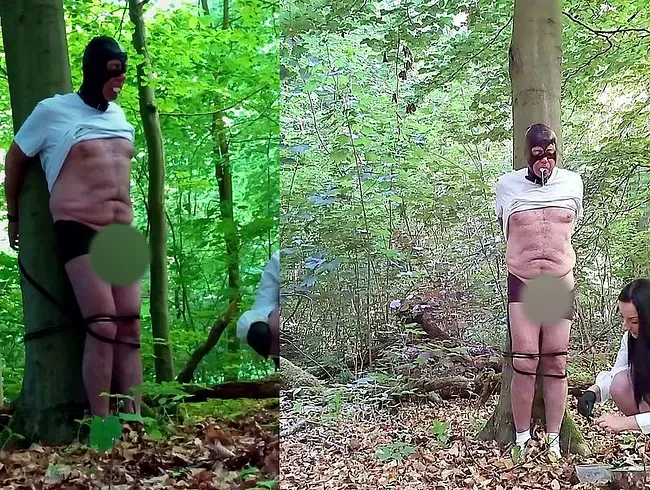 Mit Pisse abgefüllt und abgewichst