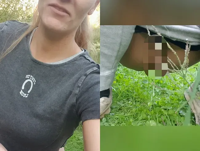 Aller erstes Video beim urinieren -  Hot Milf uriniert unglaublich lang - natursekt