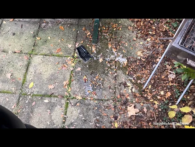 In fremden Garten verirrt, Publicpiss vom Feinsten!!