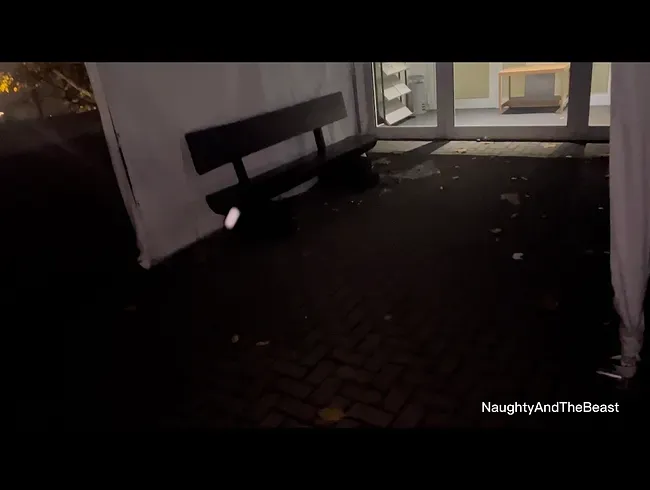 Publicpiss: ob wir im Zelt erwischt werden?