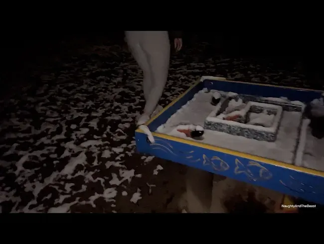 Skandal, abgewischt im Unterschlupf die Zweite! Publicpiss ????