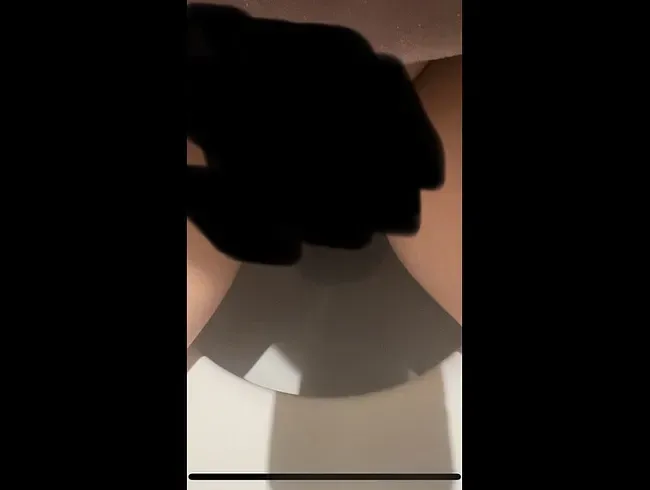 Auf der party in die Toilette gepisst