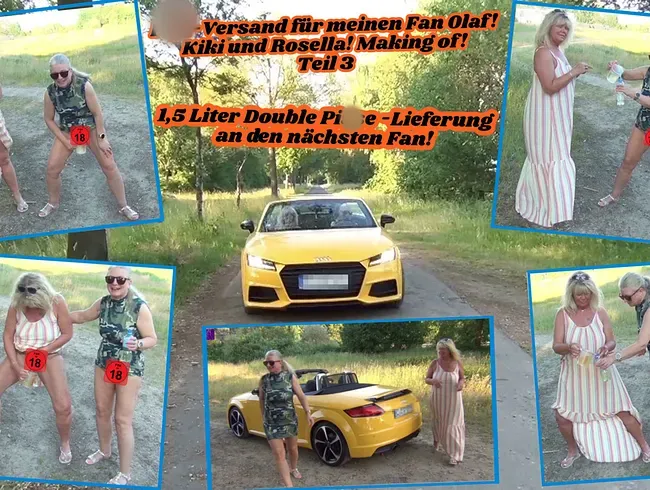 Pipi-Versand für meinen Fan Olaf! Kiki und Rosella! Making of! Teil 3