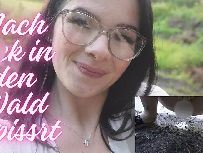 Nach geilem Fick im Wald ...in den Matsch gepisst !