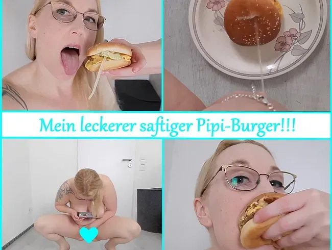 Mein leckerer saftiger Pipi-Burger!!!