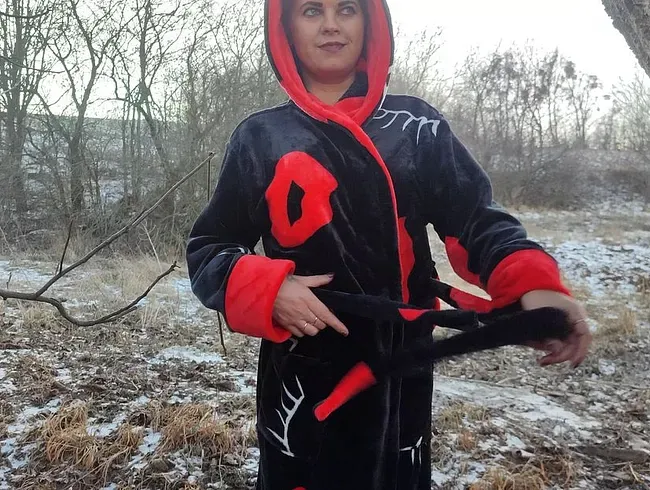 Wald Piss aus haarige Pussy