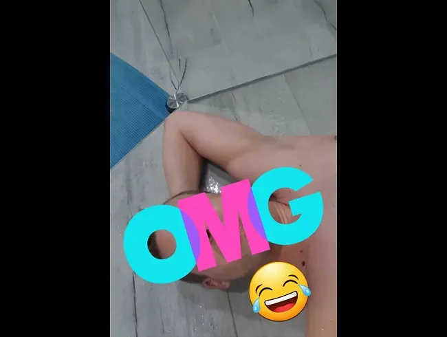 OMG... das erste mal mir selbst ins Gesicht gepisst