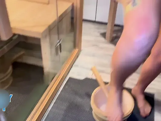 Ein Sauna Aufguss der ganz besonderen Art!