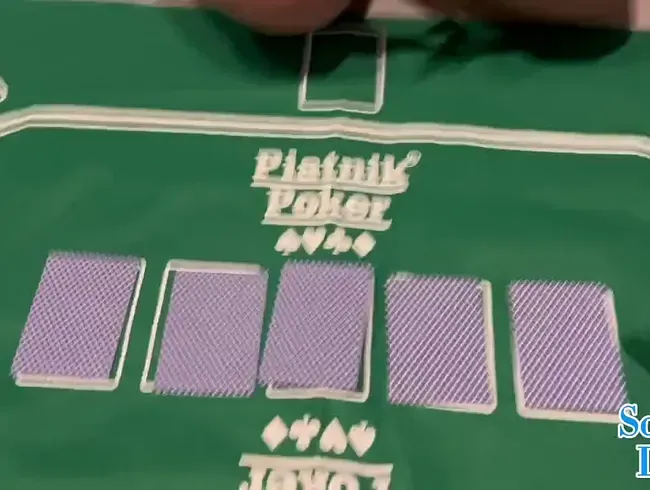 Ich hatte beim Pokern kein gutes Blatt…