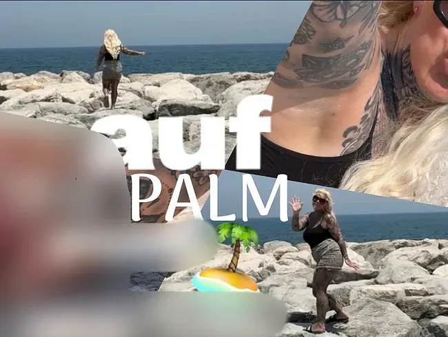 auf THE PALM gepisst | sein Schwanz schon ganz hart?