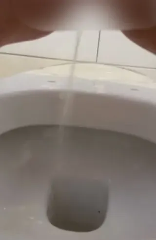 Pinkelpause oder doch Explosion?