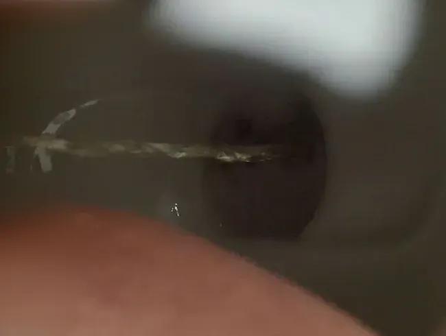 Ich musste so sehr dringend Pipi