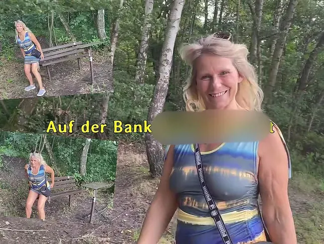 Auf der Bank Heftig Gepisst