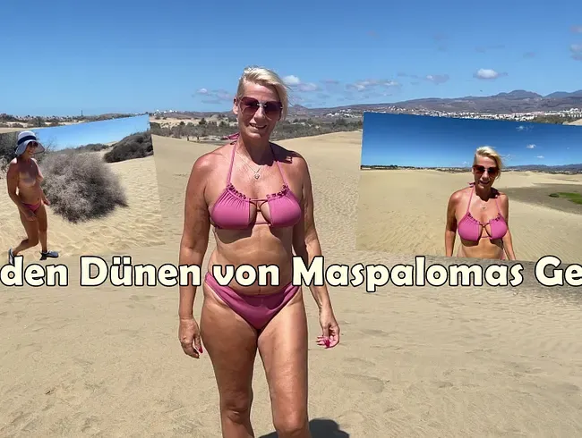 In den Dünen von Maspalomas Gepisst