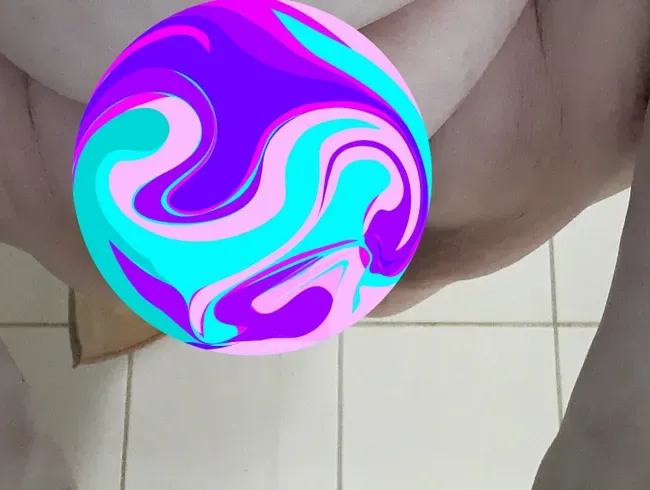 Natursekt in der Dusche