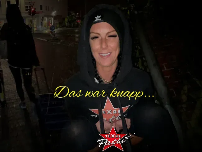 Das war knapp… Public piss