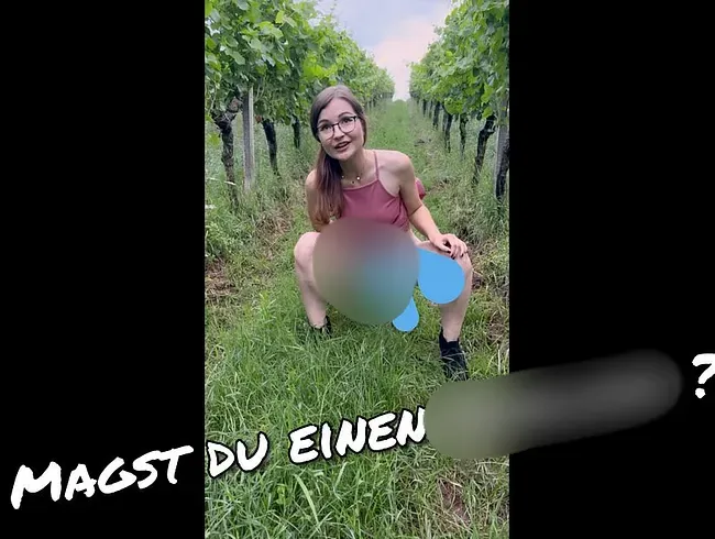 Natursekt vom feinsten magst du einen Schluck?