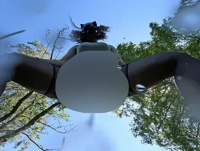 Meine Outdoor-Pissfotze