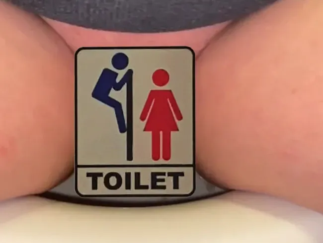 BEOBACHTE MICH AUF DEM KLO