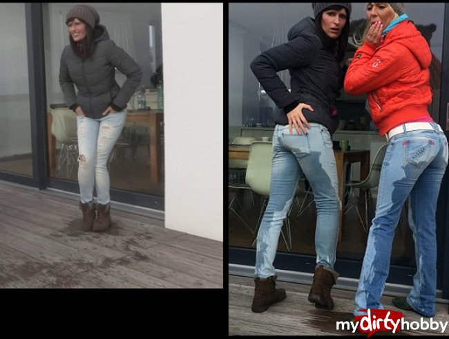 Jeans-Piss im Doppelpack