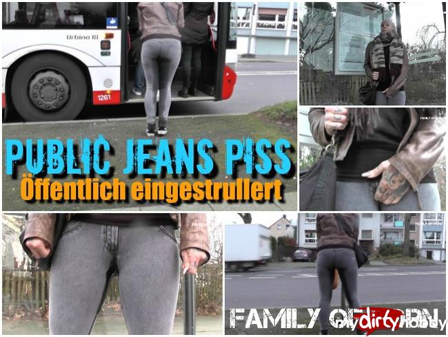 Public Jeans Piss – Öffentlich eingestrullert