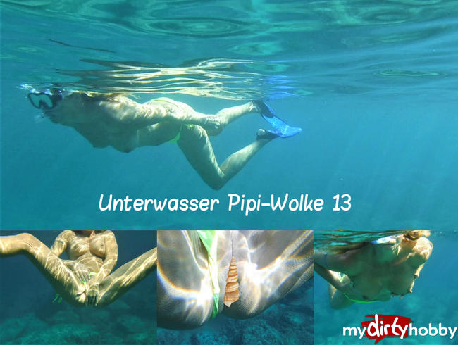 Unterwasser Pipi-Wolke 13