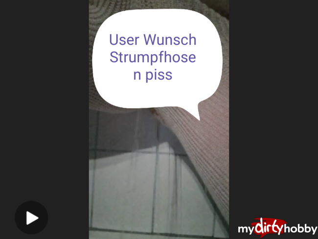 User Strumpfhosen piss
