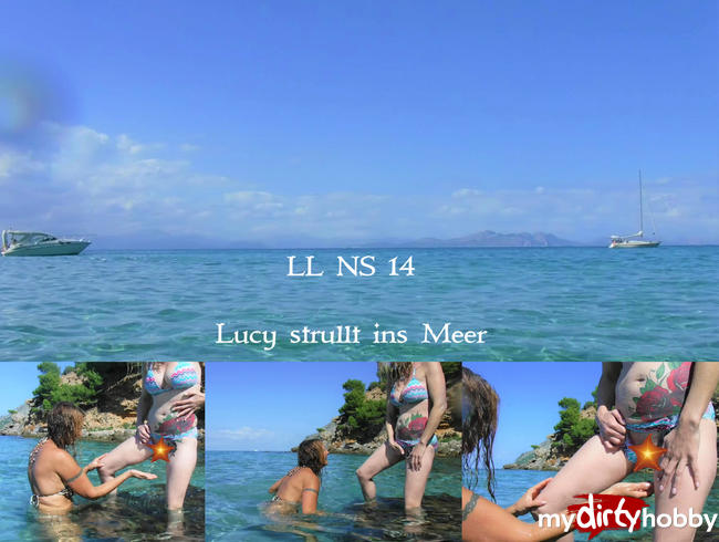 NS 14 LL: Lucy strullt ins Meer