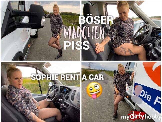 BÖSER MÄDCHEN PISS | SOPHIE Rent a Car :D